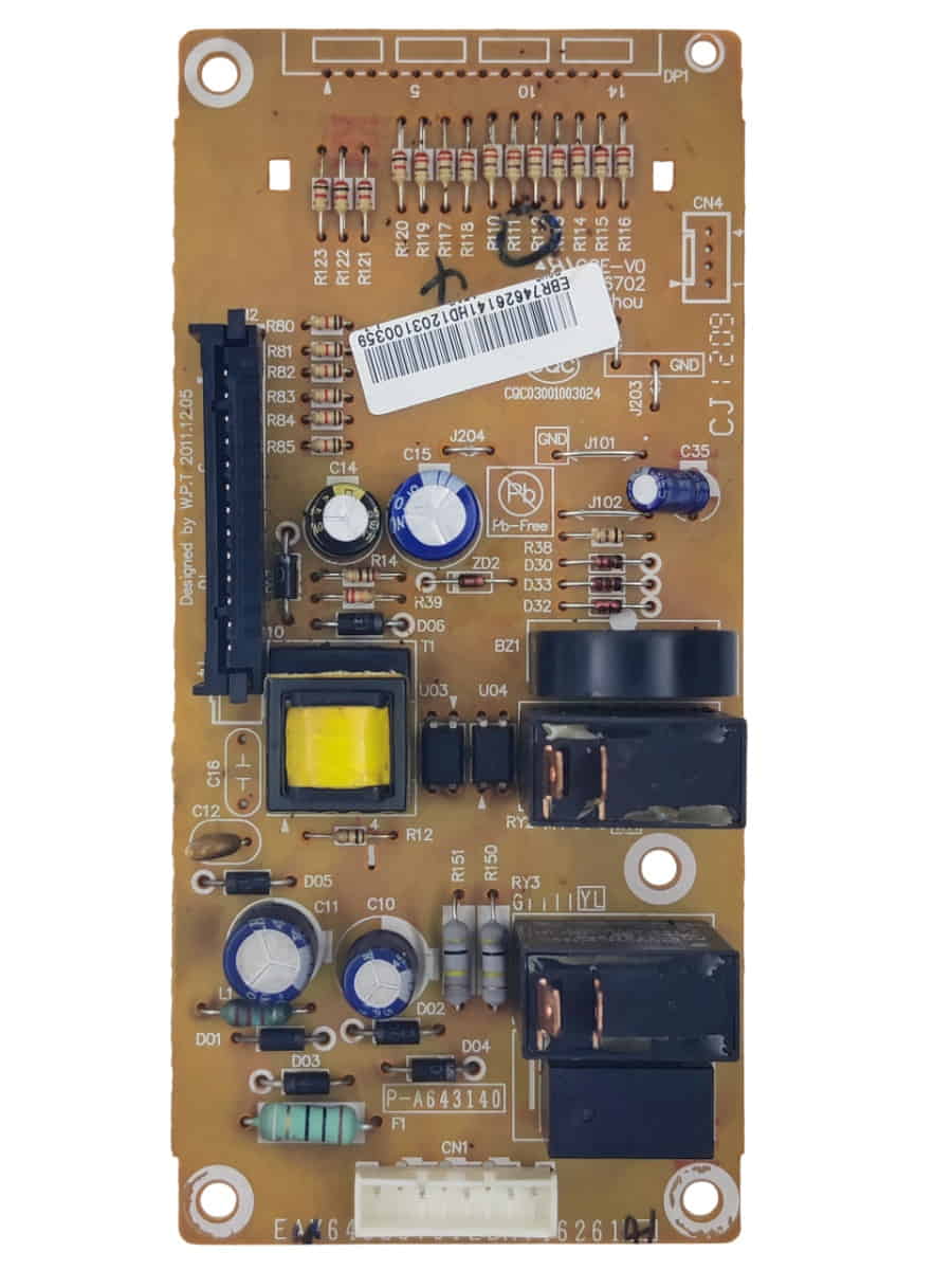 картинка LG EBR74626141 БУ (USED) Плата управления для микроволновой печи MH6340FB от магазина Интерком-НН