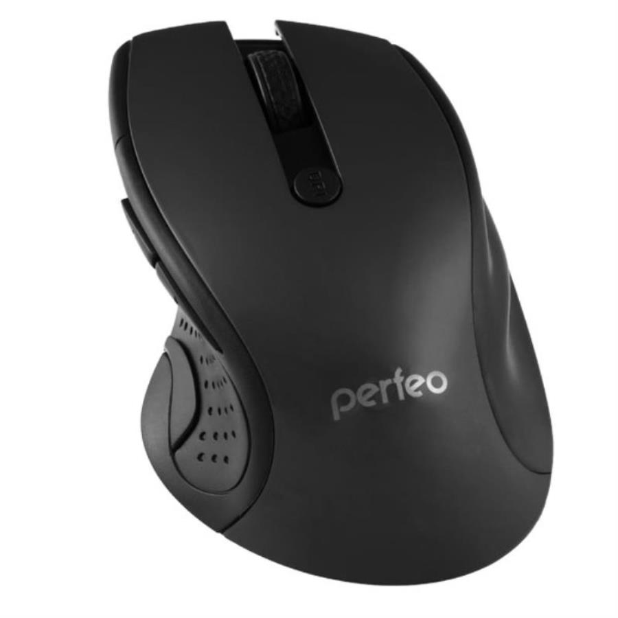 картинка Perfeo PF-522-B Мышь беспроводная BLUES PF_5358 (черная)  от магазина Интерком-НН