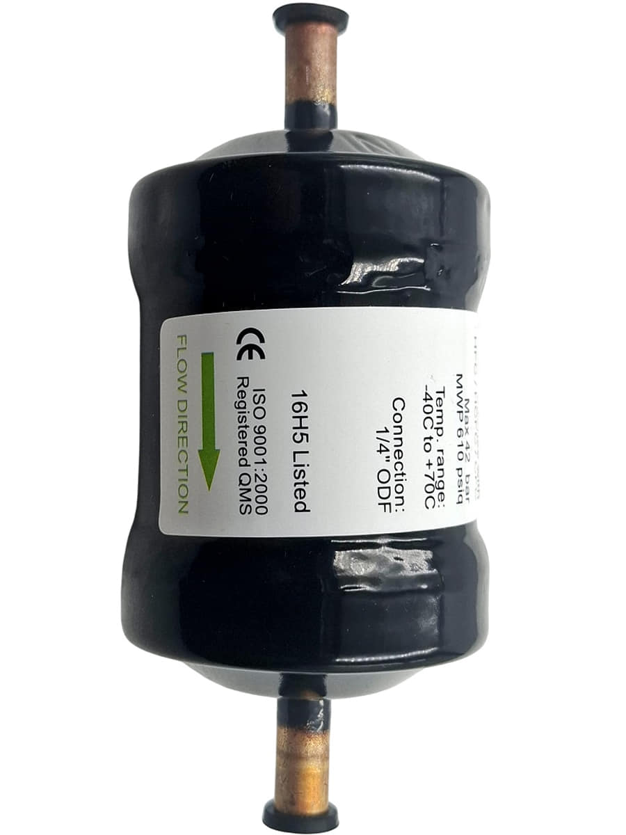 картинка Becool BCL 052S фильтр-осушитель 1/4" под пайку для установки на жидкостную линию от магазина Интерком-НН