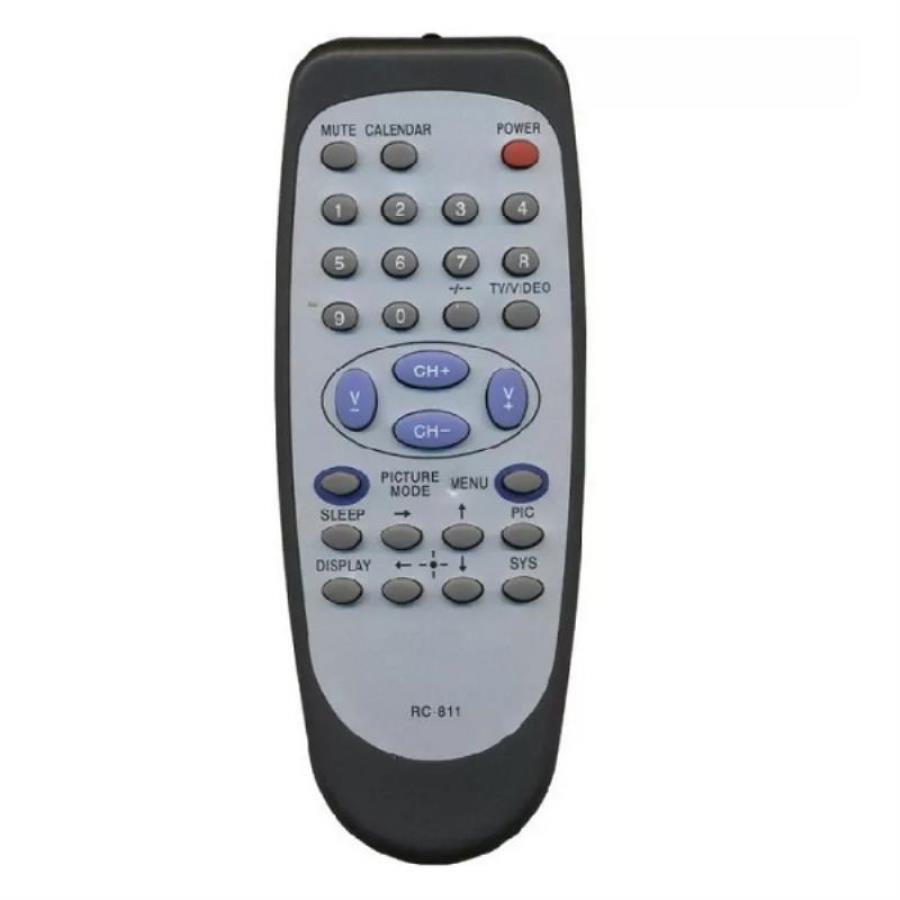 картинка Huayu RC-811 [16662) Пульт дистанционного управления (ПДУ) для телевизора Shivaki RC-810 (RC-811) от магазина Интерком-НН