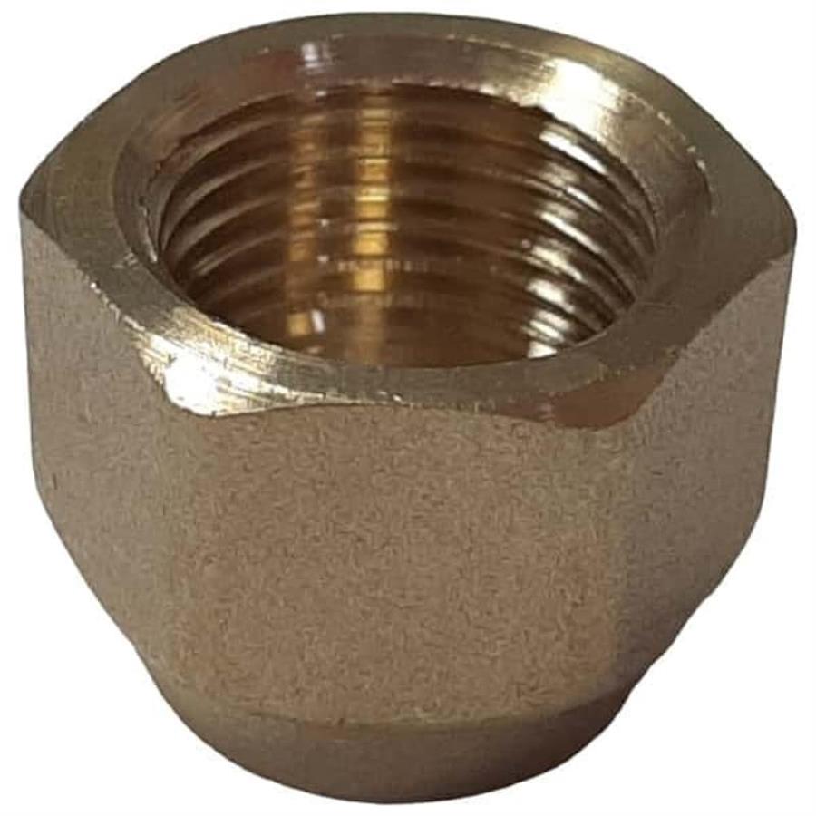 картинка Гайка под развальцовку 3/8 для соединения медной трубы с элементом холодильной системы от магазина Интерком-НН