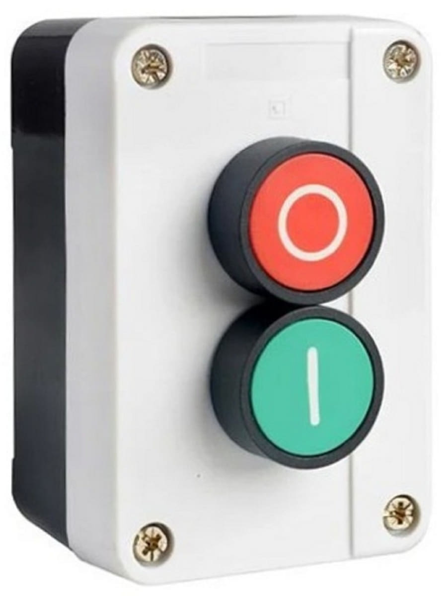 картинка Пост управления двухкнопочный Пуск-Стоп ПКУ-213 для коммутации электрических цепей управления от магазина Интерком-НН