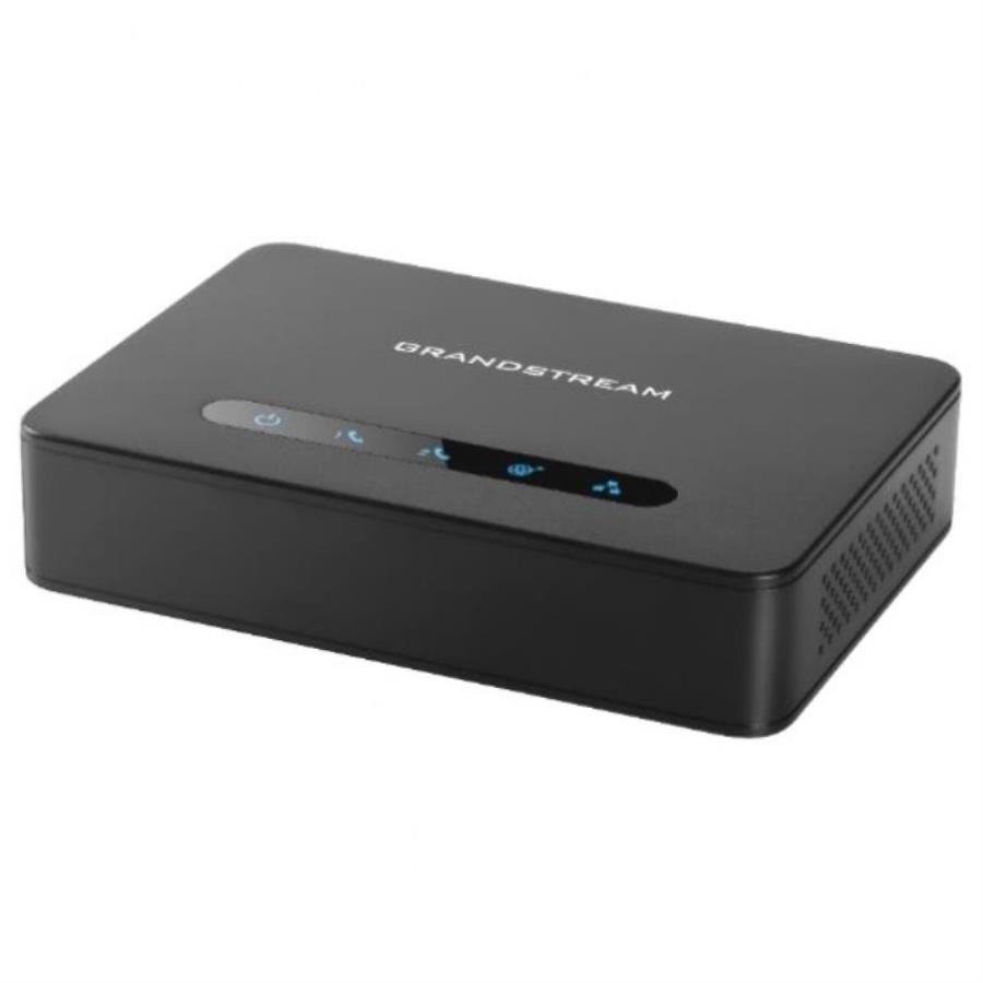 картинка Grandstream HT-812 Аналоговый телефонный адаптер, 2 SIP аккаунта, 2 FXS порта от магазина Интерком-НН