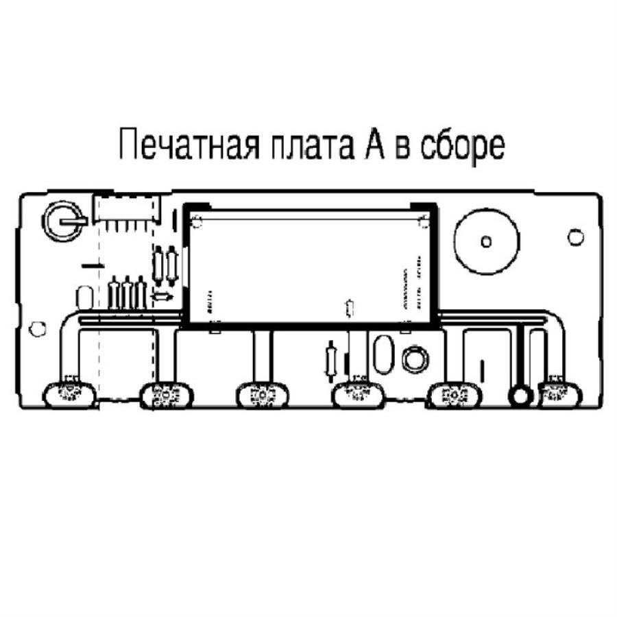 картинка Panasonic ADR40K161 плата дисплея и управления (P.C.Board A assy) хлебопечки SD-256WTS от магазина Интерком-НН