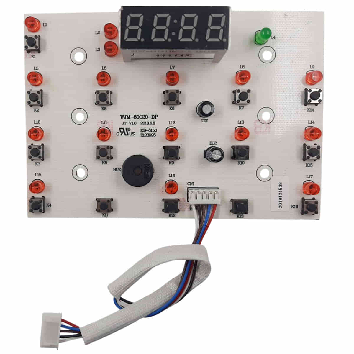 картинка Redmond RMC-PM388-PUV2 (WJM-60C20-DP) плата управления (вариант №2) для мультиварки RMC-PM388 от магазина Интерком-НН