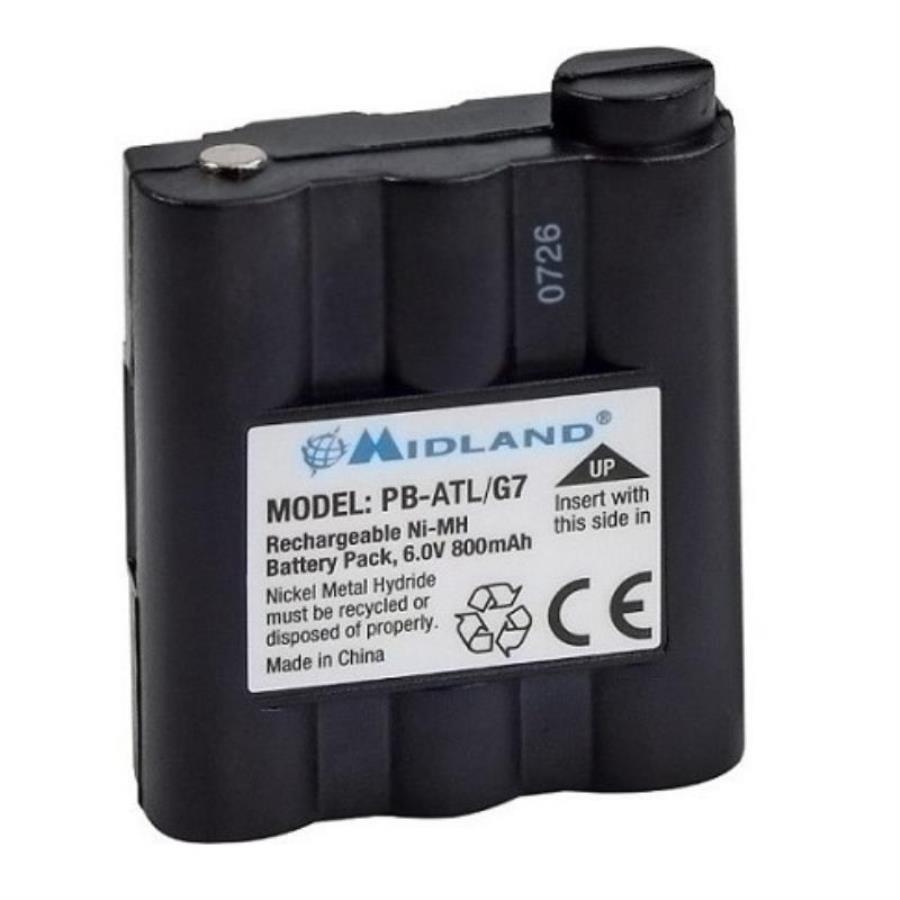 картинка Midland PB-ATL/G7 Аккумулятор для рации 6v 800mAh от магазина Интерком-НН