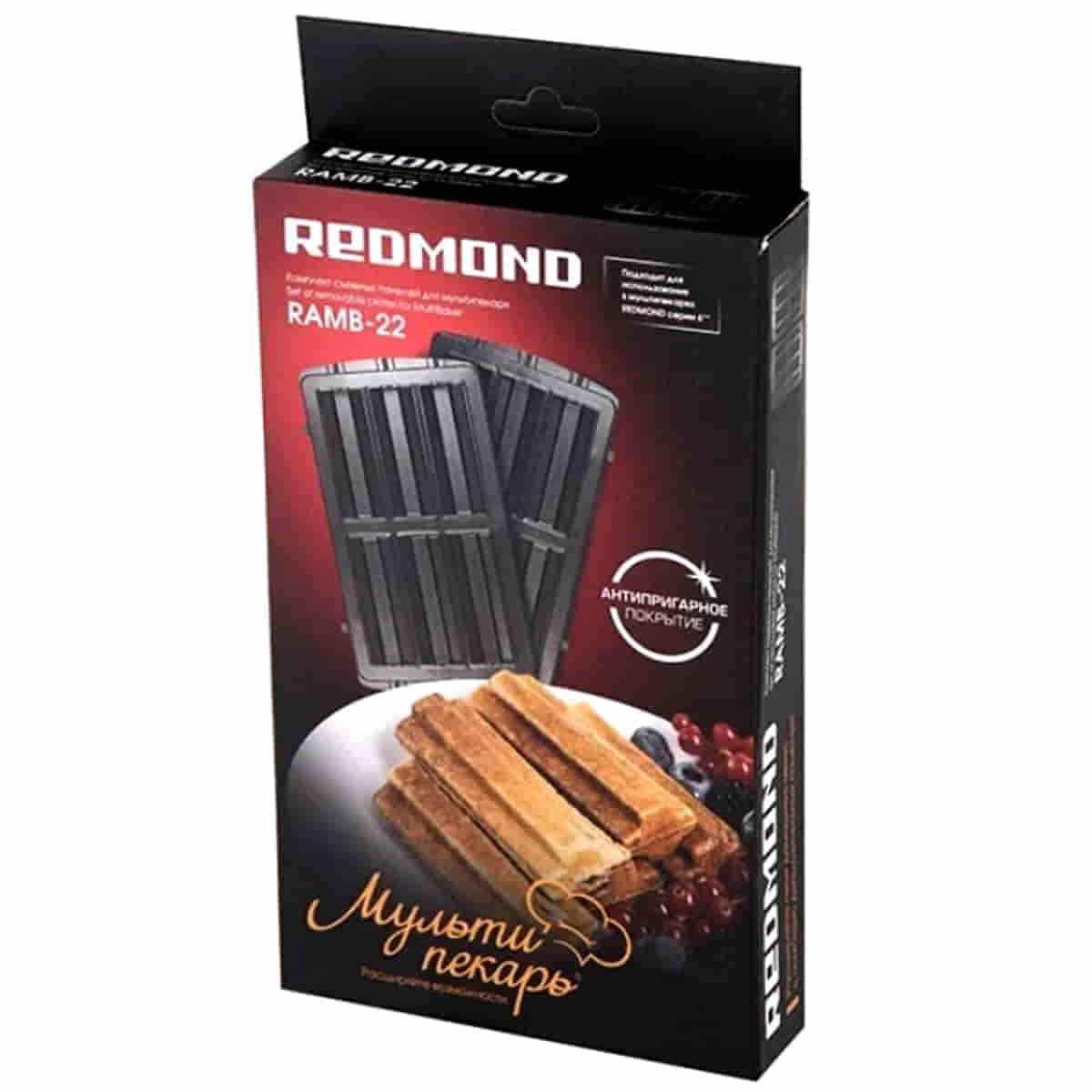 картинка Redmond RAMB-22 панель "чуррос" 2шт (форма для выпечки печенья чуррос) для мультипекаря 6 серии от магазина Интерком-НН