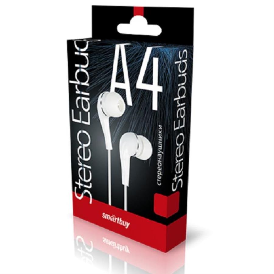 картинка Smartbuy SBE-012K Внутриканальные наушники, белые от магазина Интерком-НН