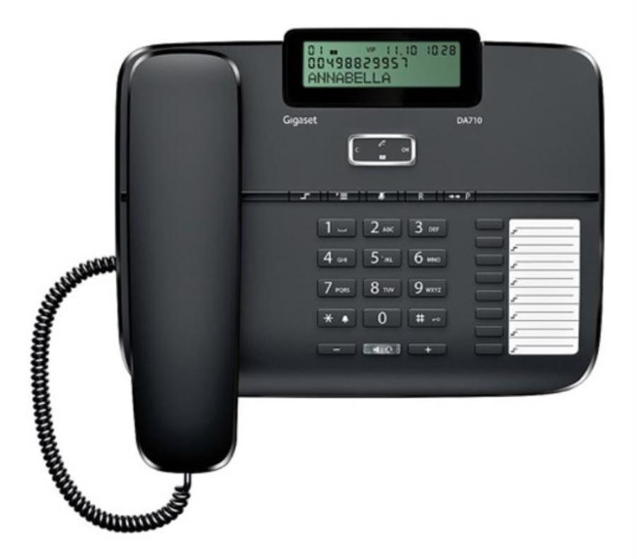 картинка Телефон проводной Gigaset DA710 RUS черный от магазина Интерком-НН