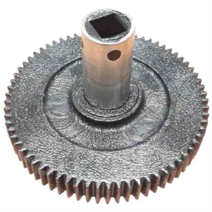 картинка Шестерня D=72/16, H=43/11, 70 прямых зубьев с метеллической втулкой для мясорубки Хозяюшка от магазина Интерком-НН