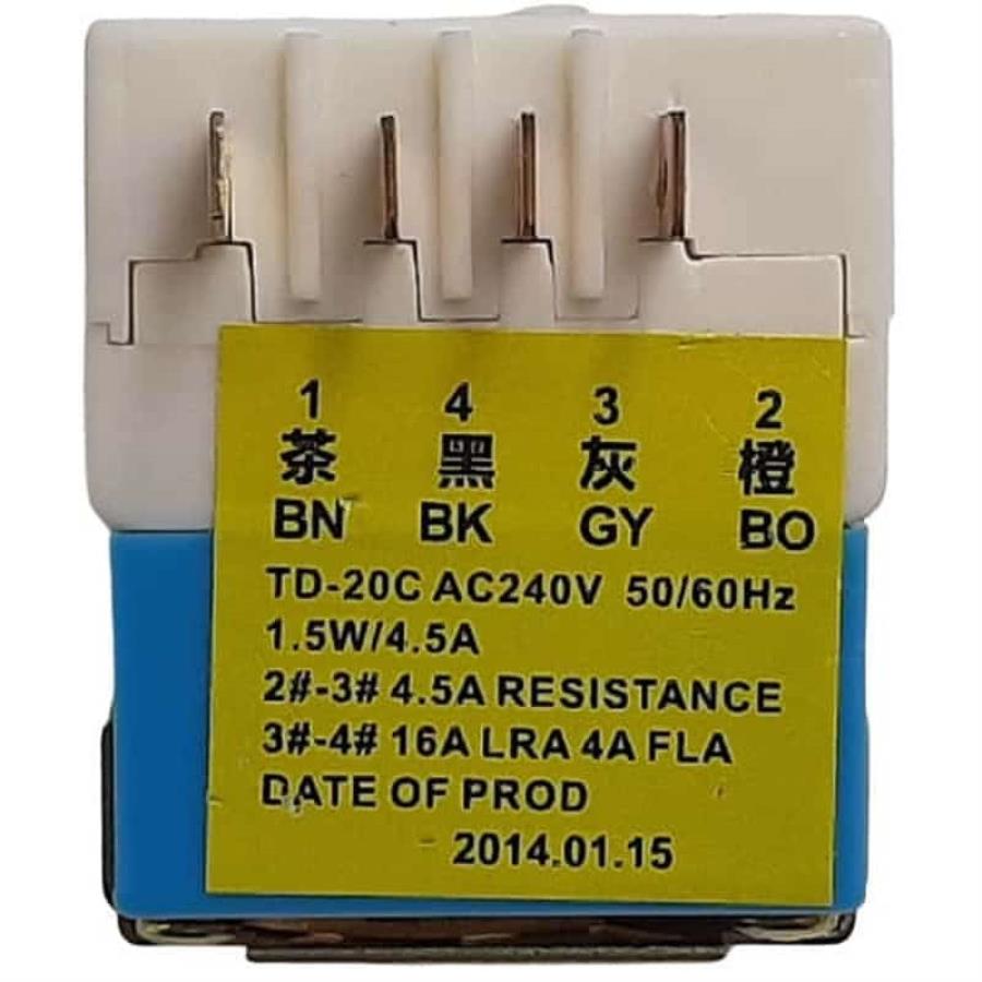 картинка Таймер оттайки механический TD-20C для холодильника Samsung, Whirlpool  от магазина Интерком-НН