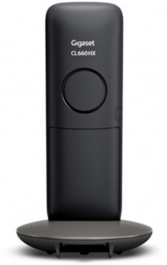 картинка Трубка доп. Dect Gigaset CL660HX HSB RUS черный для CL660 от магазина Интерком-НН