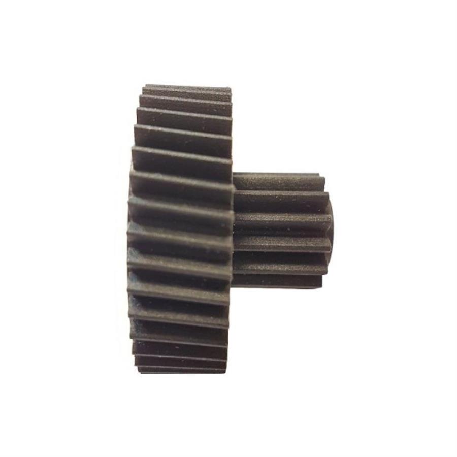 картинка Шестерня для мясорубки Эльво (14.133-EV)  D=38/16мм, H-25мм, 14 прямых и 39 косых зубьев от магазина Интерком-НН