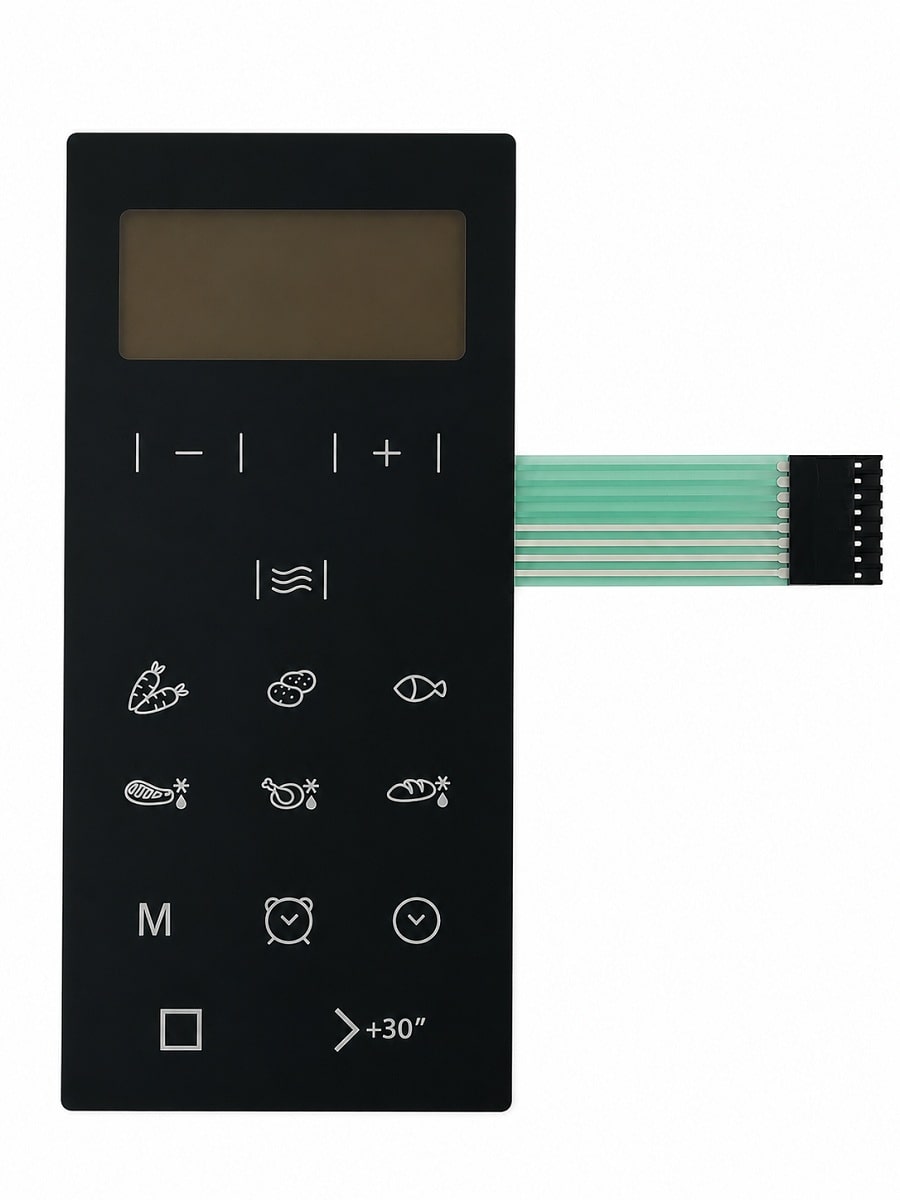 картинка C00495250 сенсорная панель управления для микроволновой печи СВЧ Hotpoint-Ariston MWHA 2031 MW от магазина Интерком-НН