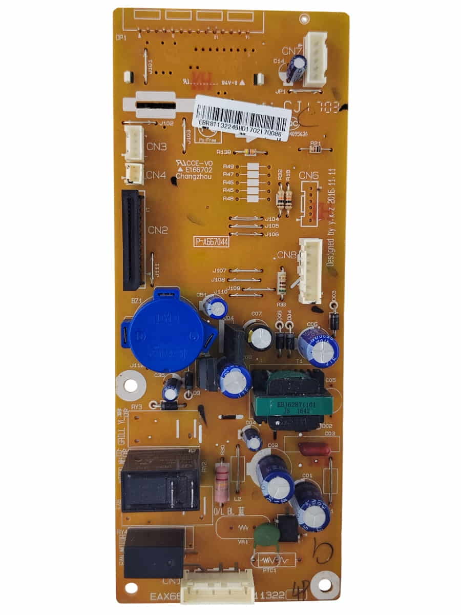 картинка LG EBR81132249 БУ (USED) Плата управления для микроволновой печи MS2336GIB от магазина Интерком-НН