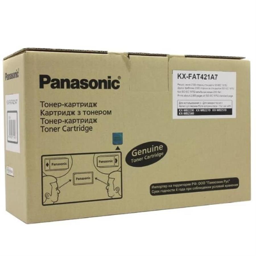 картинка Panasonic KX-FAT421A7 картридж на 2000 страниц от магазина Интерком-НН