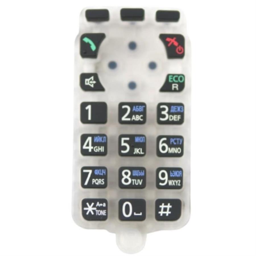картинка Panasonic PNJK1114U Клавиатура для телефонов KX-TG6611RUB, 6612RUB, 6621RUB, 6622RUB, KX-TGA661RUB от магазина Интерком-НН
