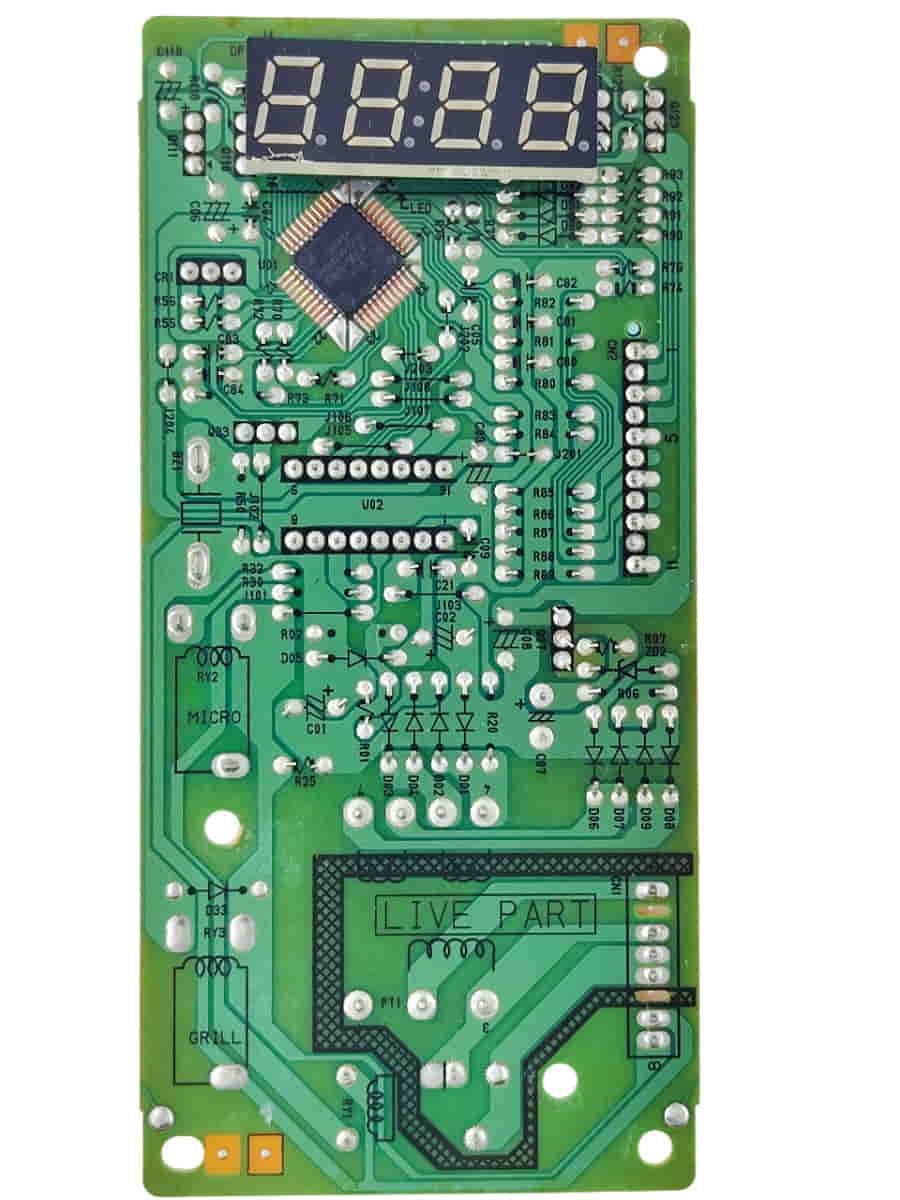 картинка LG 6871W1S223F БУ (USED) Плата управления для микроволновой печи MS-4042H от магазина Интерком-НН