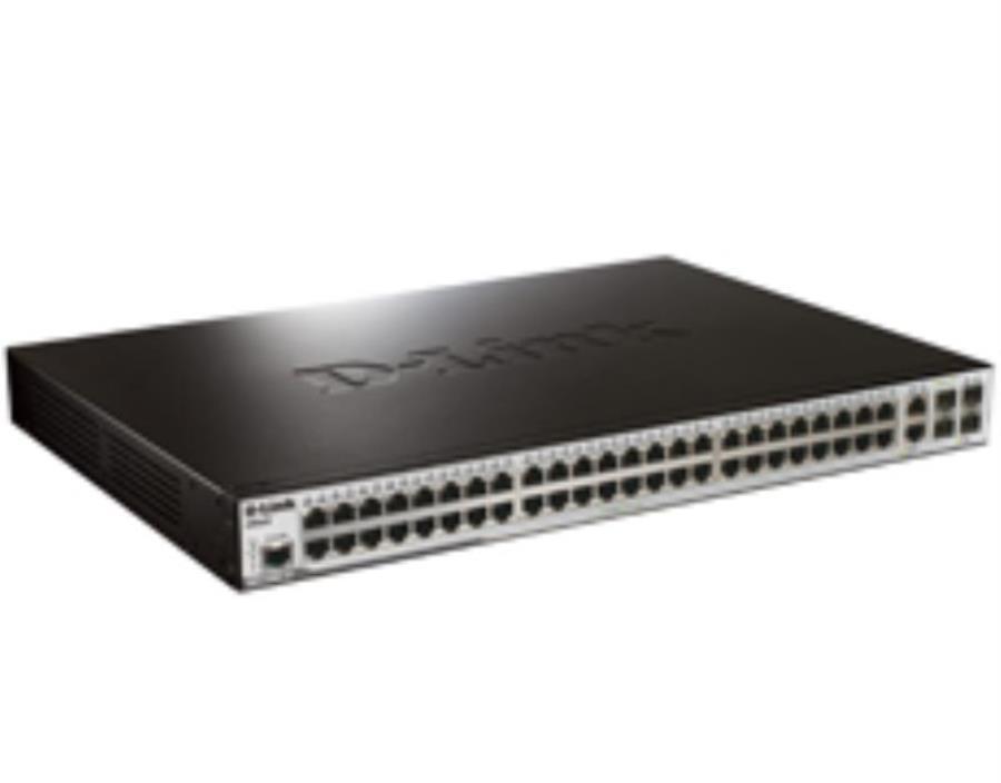 картинка D-Link DES-3200-52 Управляемый коммутатор 2 уровня с 48 портами  от магазина Интерком-НН