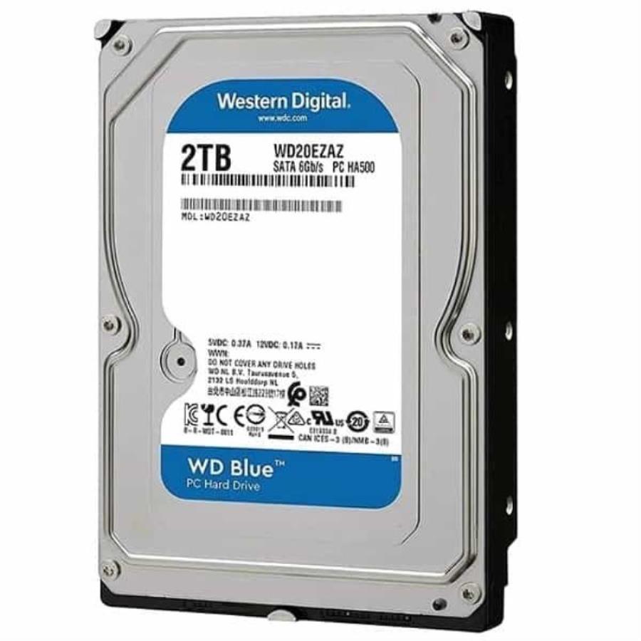 картинка Жесткий диск Western Digital 2 Tb 256 Mb 3.5" SATA-III WD20EZAZ (Blue) от магазина Интерком-НН
