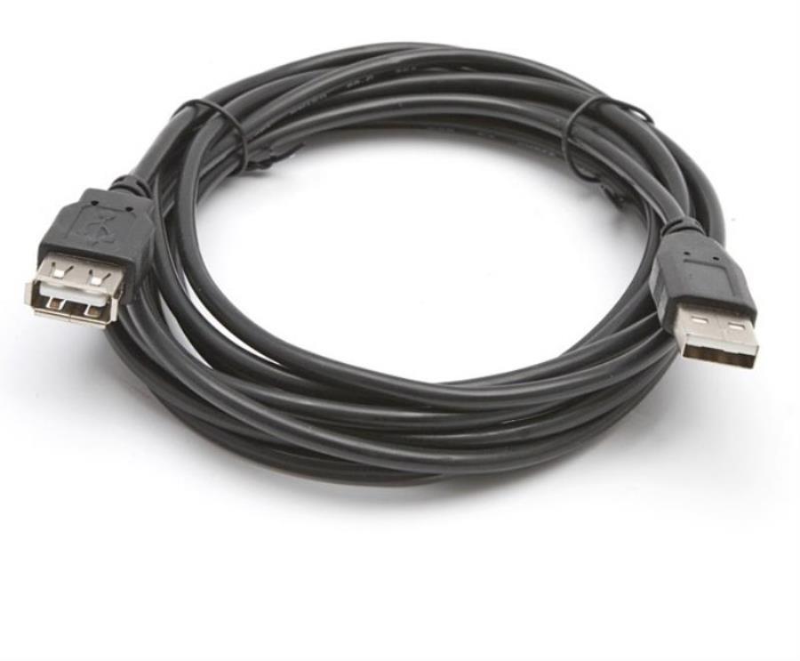 картинка Кабель-удлинитель USB 2.0 AM/AF 5м черный (пакет) SmartTrack K851 от магазина Интерком-НН