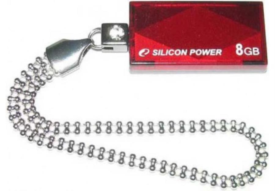 картинка Память USB 8 Gb Silicon Power Touch синий 810 от магазина Интерком-НН