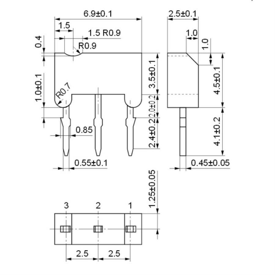 картинка 2SD1350 Транзистор 1W от магазина Интерком-НН