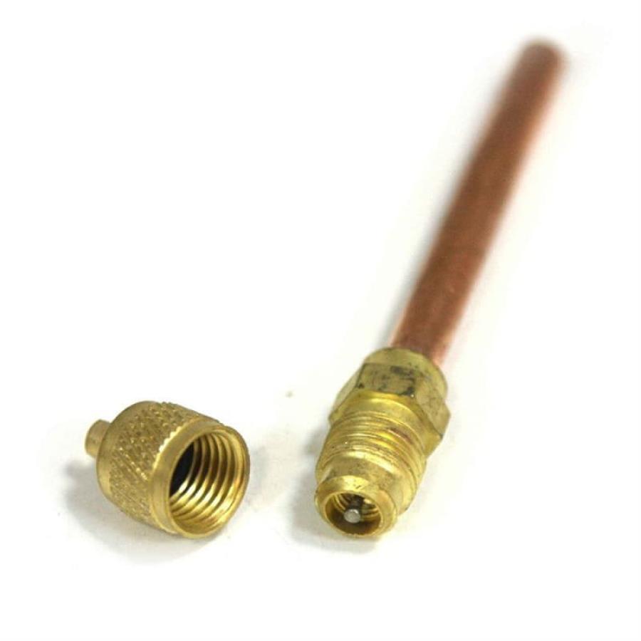 картинка Штуцер SAE1/4 с кл. Шредера, под пайку 1/4"с хвостиком от магазина Интерком-НН
