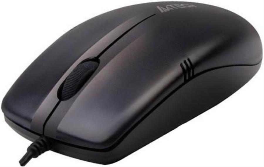 картинка Мышь A4 OP-530NU V-Track Padless Black, USB  от магазина Интерком-НН