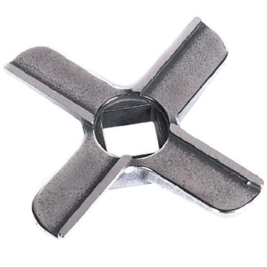 картинка Нож SS-193517-CH квадрат 10мм, диаметр 55мм, глубина 9,5мм для мясорубки Moulinex, Zelmer  от магазина Интерком-НН