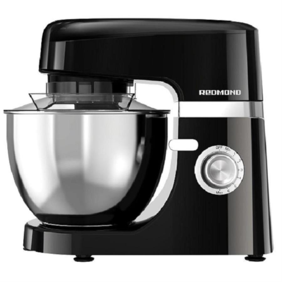 картинка Redmond RFM-5318 планетарный миксер, 1000Вт, 8 скоростей, объем чаши 4,5л, черный от магазина Интерком-НН