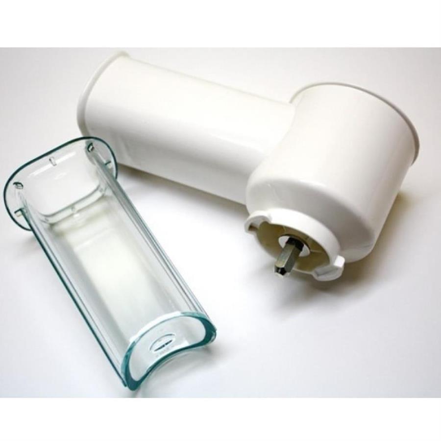 картинка Moulinex SS-989859 корпус овощерезки с толкателем для мясорубки HV2,HV3,HV6,HV8,Krups F40, GVM от магазина Интерком-НН