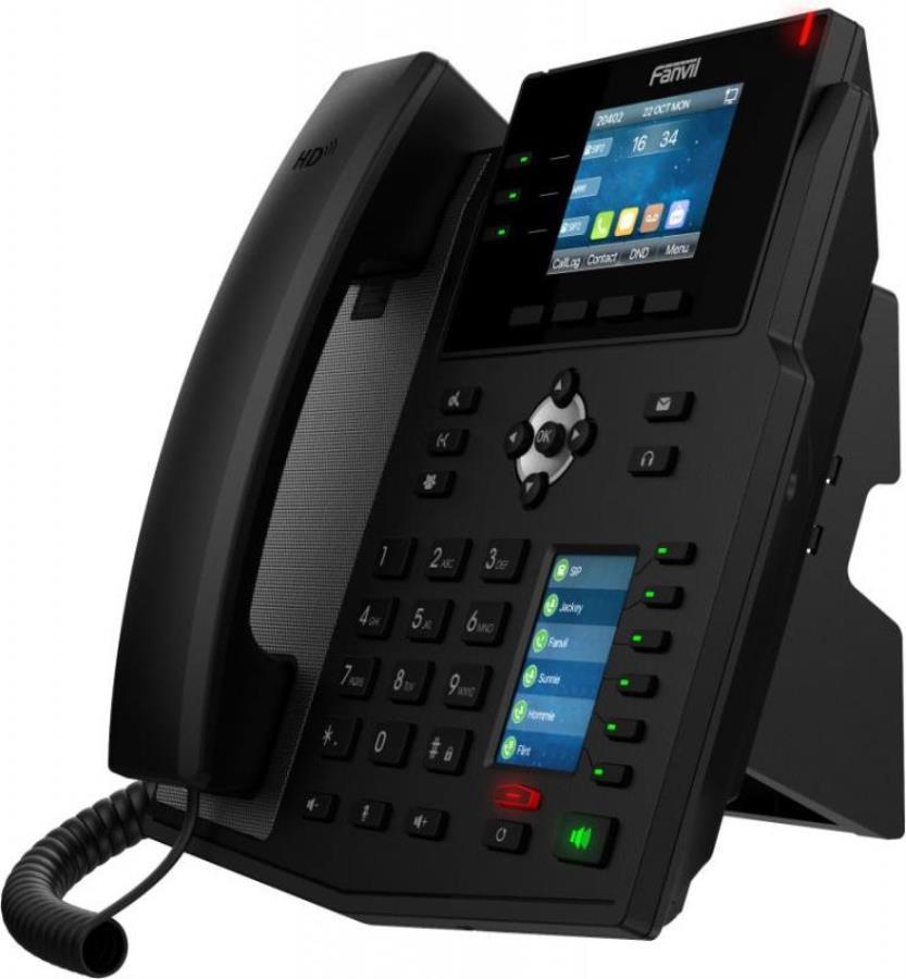 картинка Телефон IP Fanvil X4U черный от магазина Интерком-НН